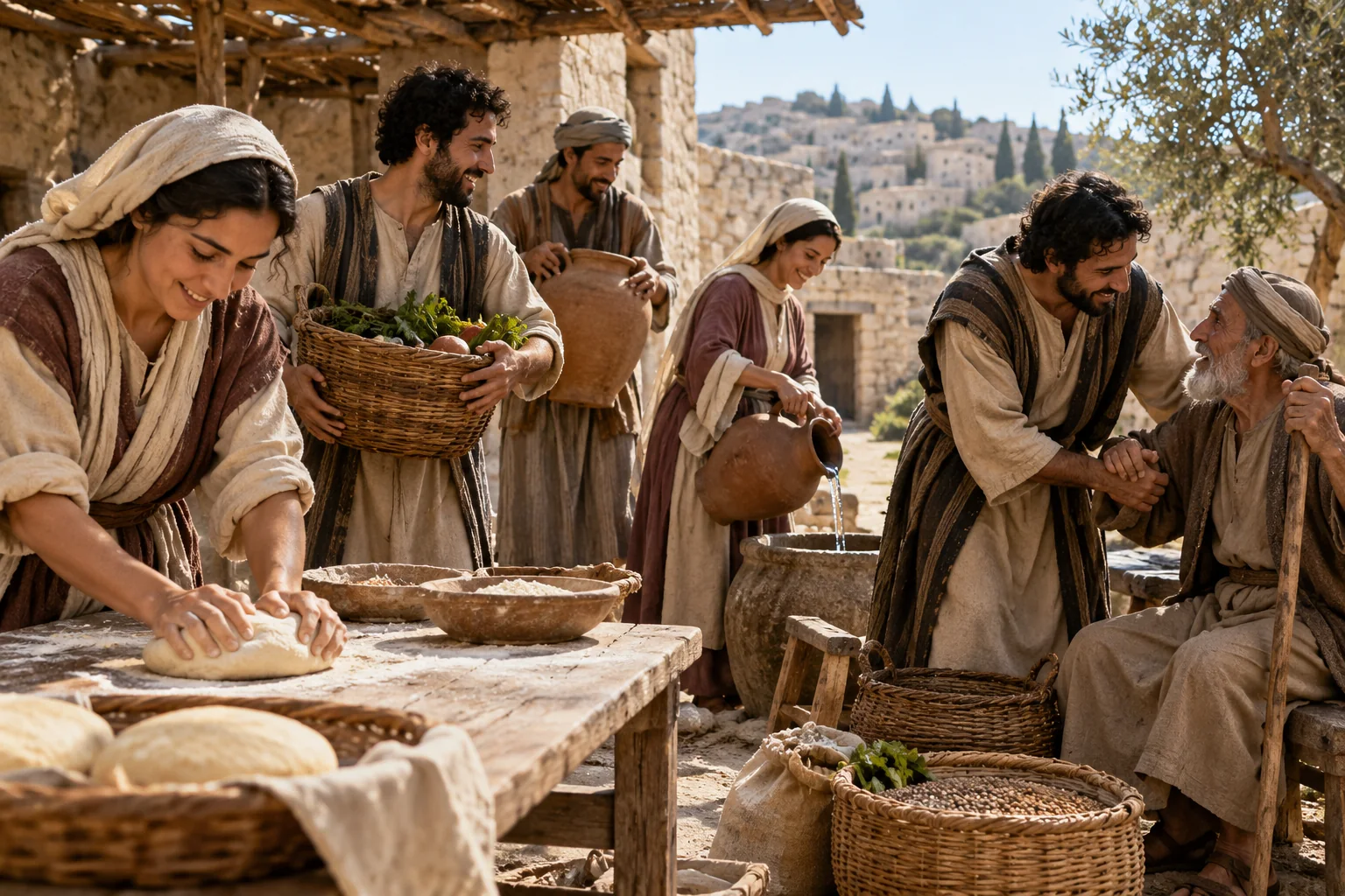 Beeld bij Efeziers 4: Ieder deel draagt bij