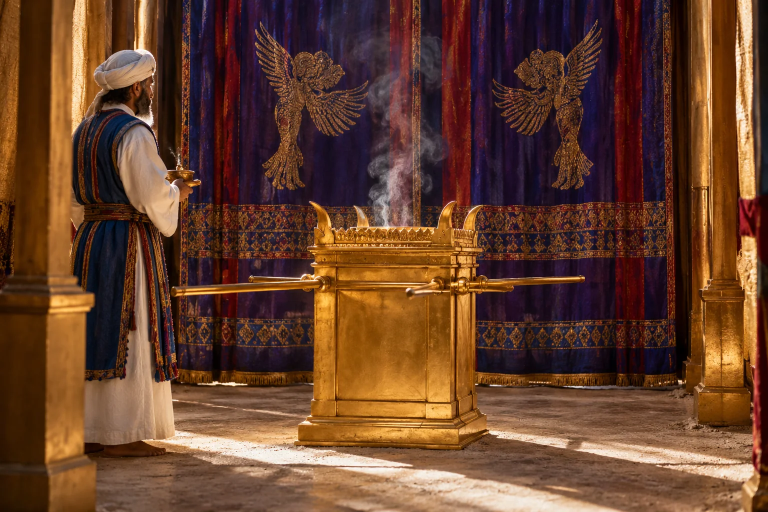 Beeld bij Exodus 30: Het gouden reukaltaar