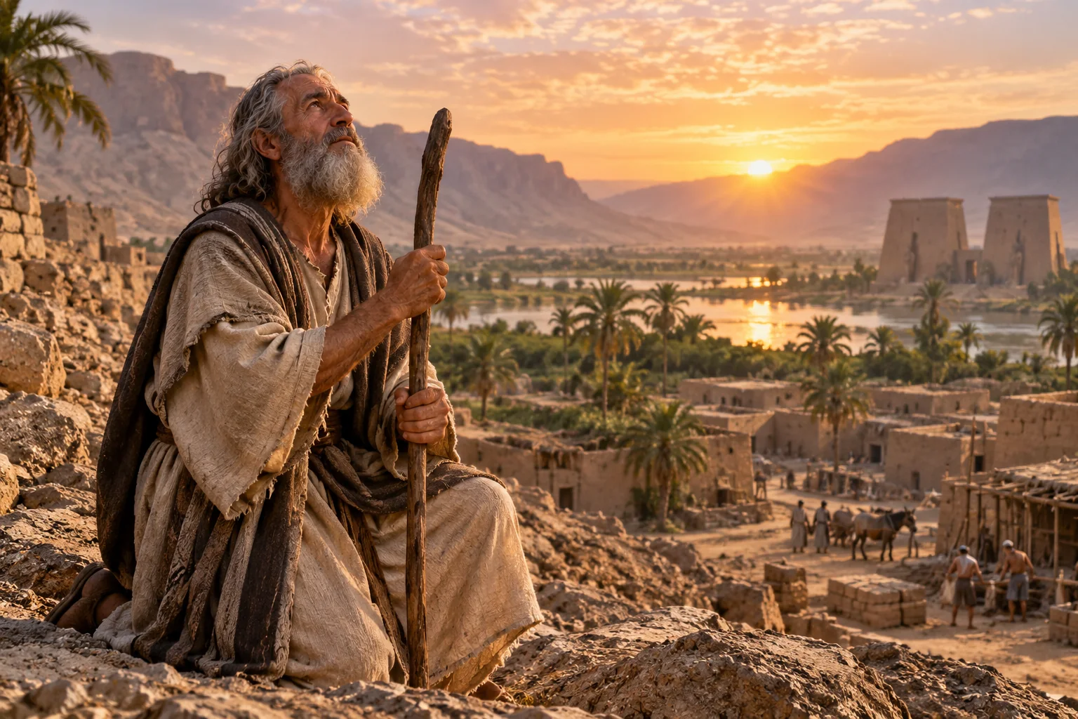 Beeld bij Exodus 6: De belofte van bevrijding