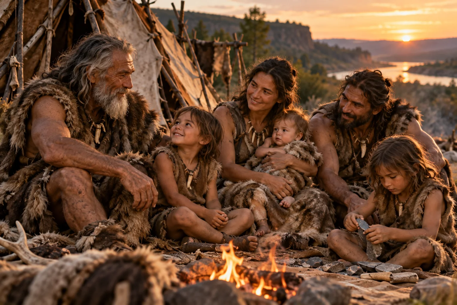 Beeld bij Genesis 5: generaties van adam