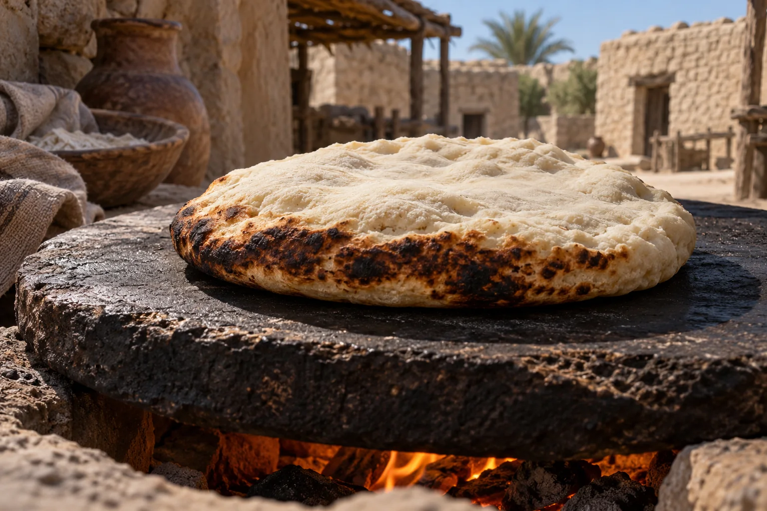 Beeld bij Hosea 7: Een koek die niet is omgekeerd