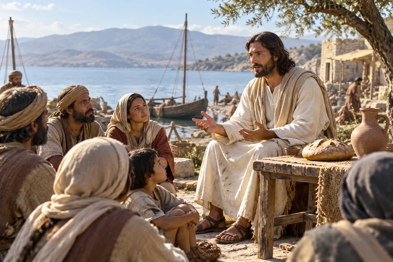 Beeld bij Johannes 6: Het brood dat leven geeft