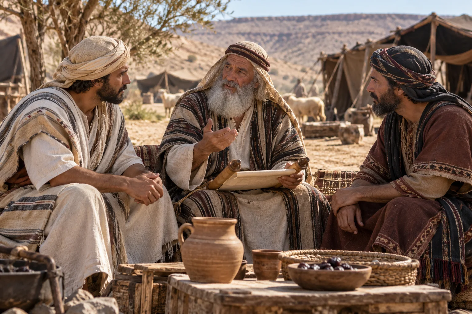 Beeld bij Leviticus 18: Inwoner en vreemdeling horen dezelfde inzettingen