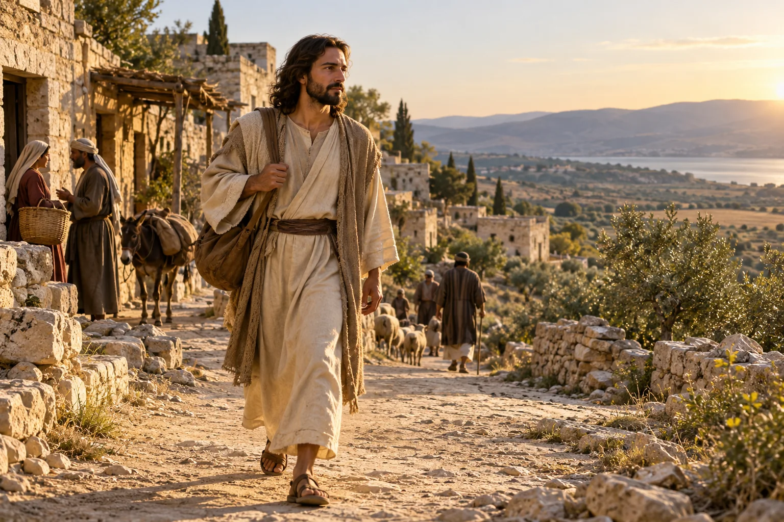 Beeld bij Lukas 3: Het begin van Jezus werk