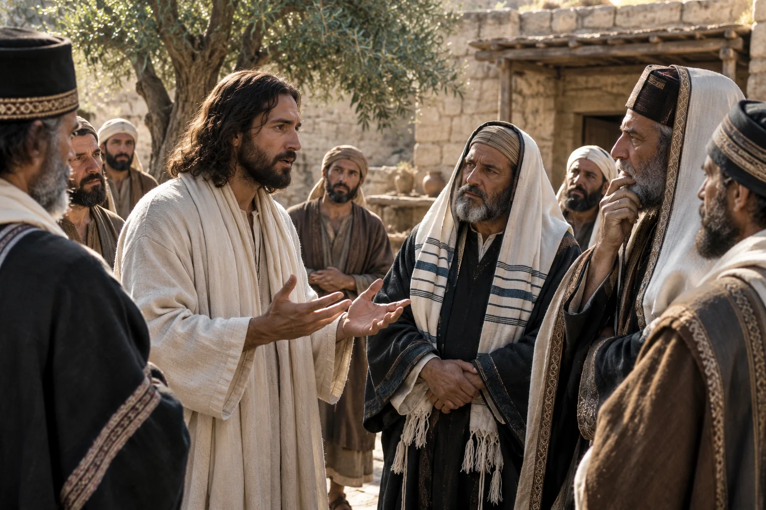 Beeld bij Markus 7: Jezus spreekt over het hart