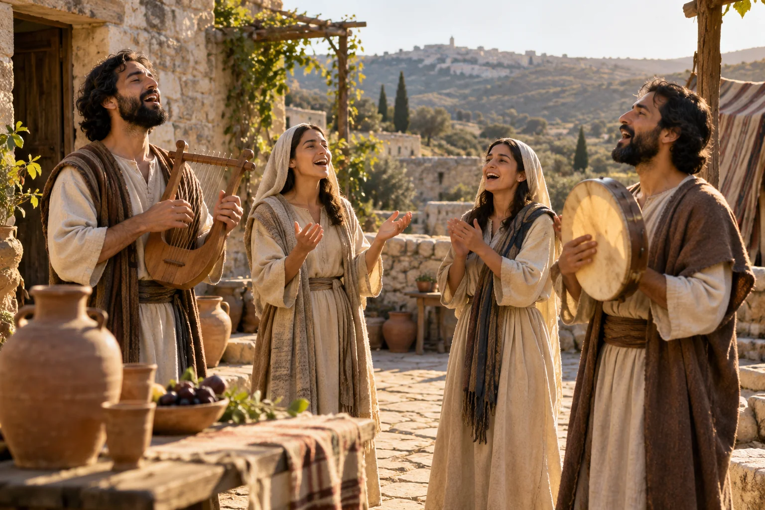 Beeld bij Psalmen 21: Samen Gods kracht bezingen