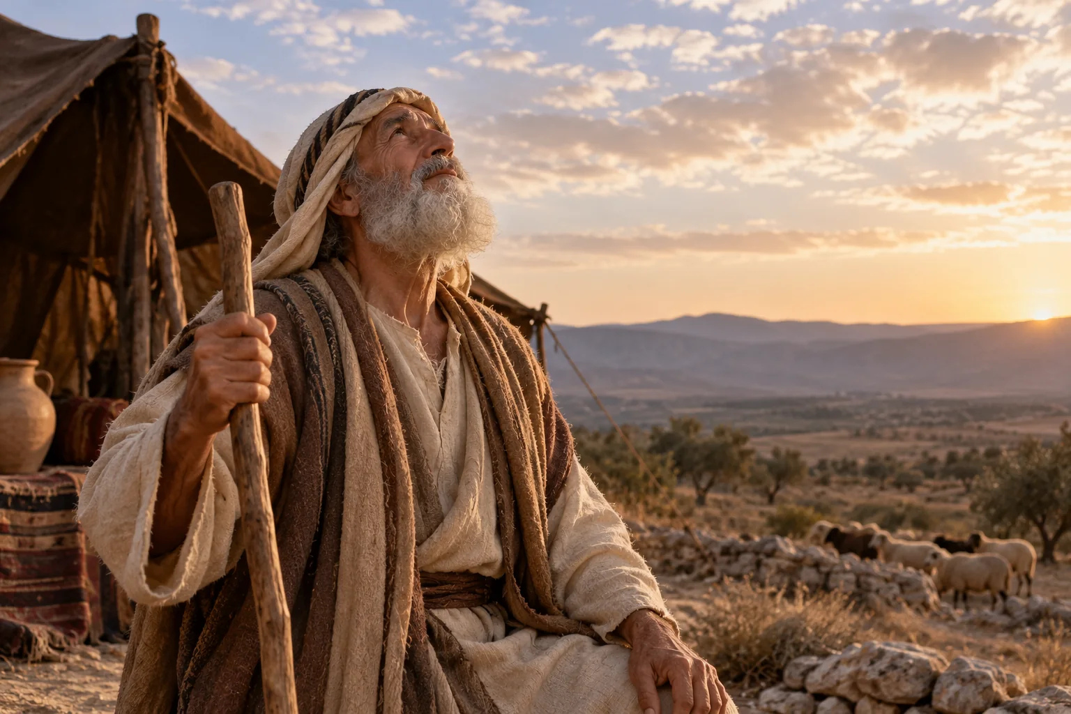 Beeld bij Romeinen 4: Abraham geloofde God