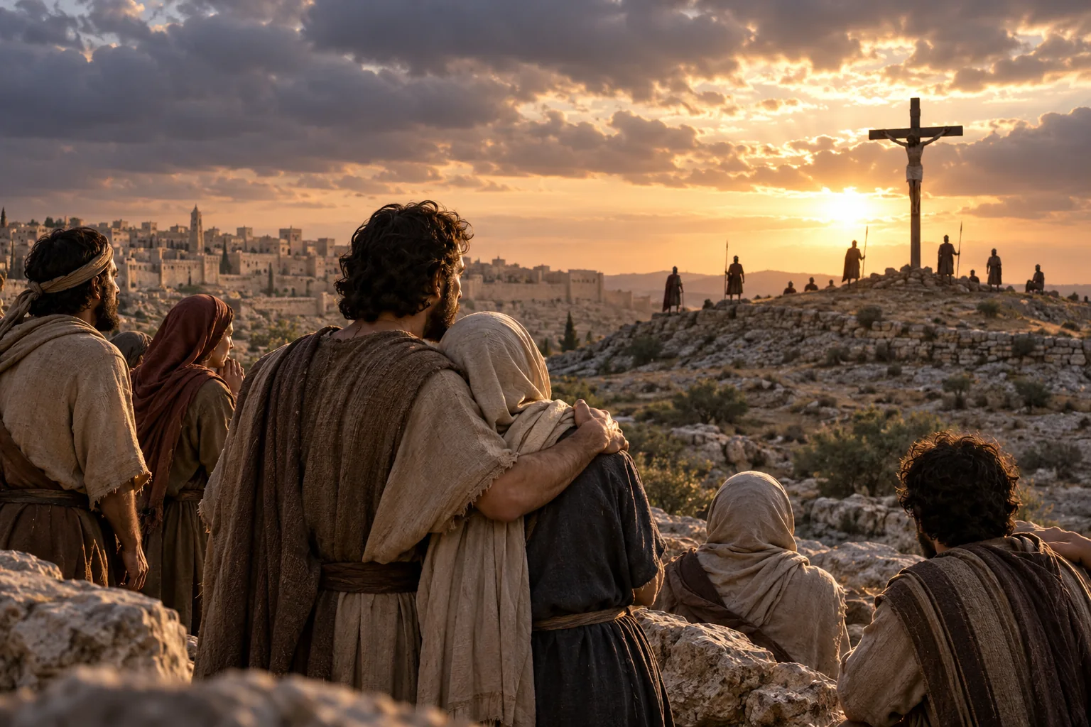 Beeld bij Romeinen 5: Liefde bewezen door Christus
