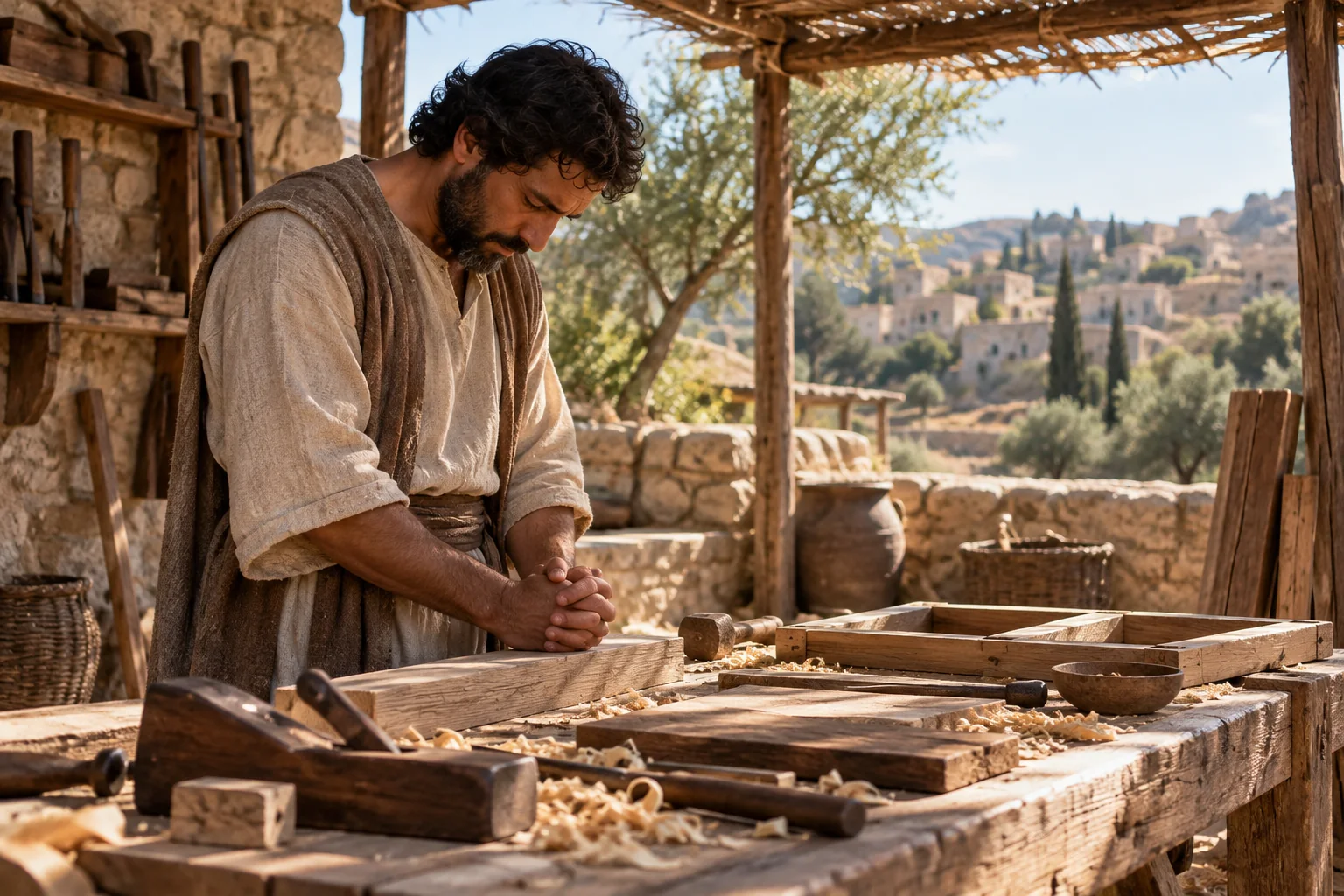 Beeld bij Spreuken 16: Het werk aan God toevertrouwen