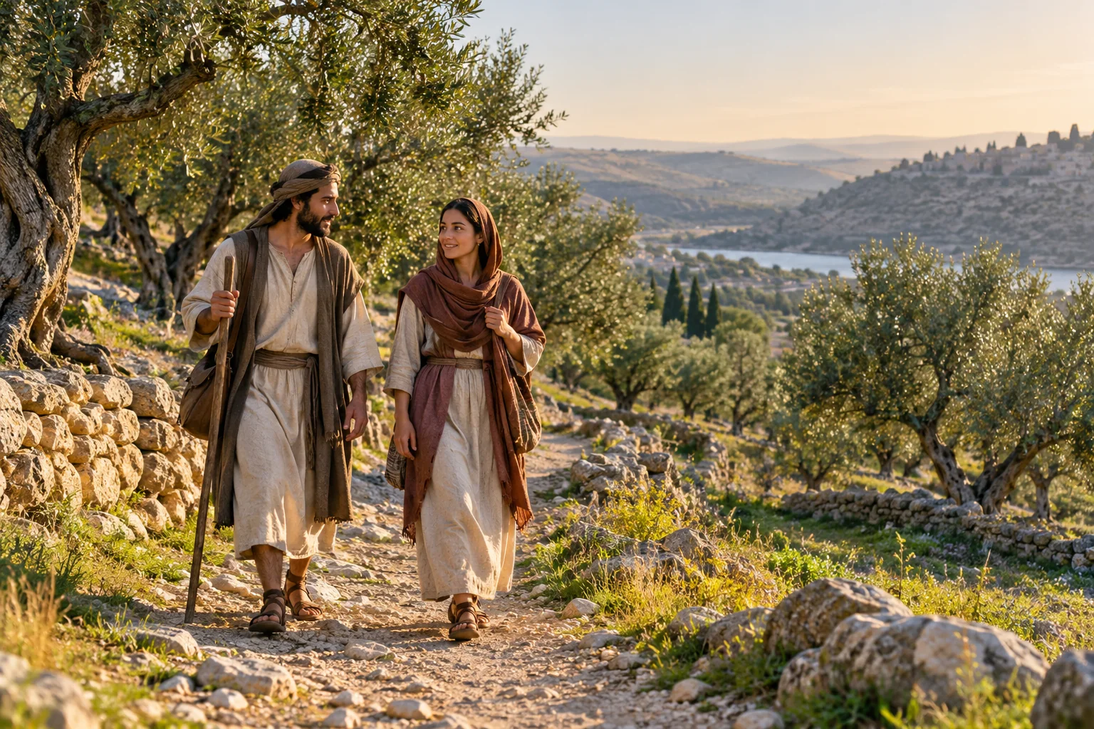 Beeld bij Spreuken 2: De weg van goede mensen