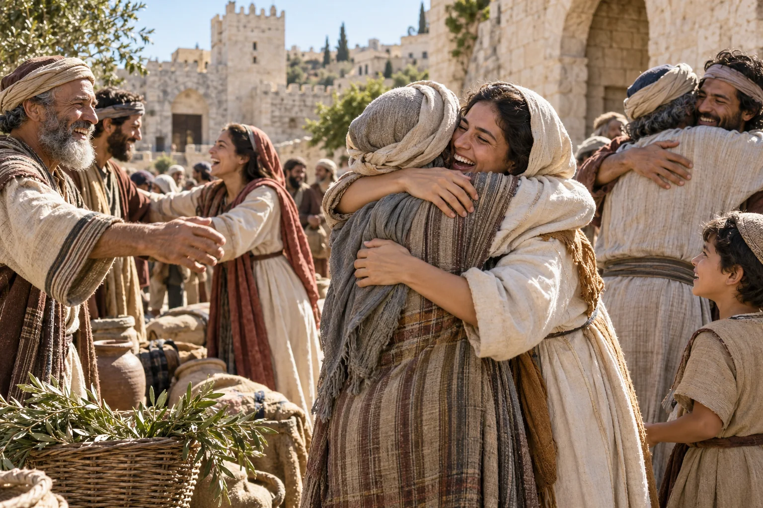 Een gemeenschap viert herstel in Jeruzalem